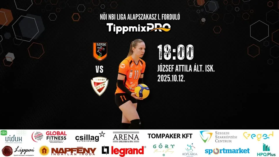 Female NBI League Base Stage Round I: Vidux-Szeged RSE - DVTK Ongropack