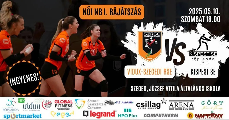 Vidux-Szegedi RSE - Kispest SE 2025.05.10.