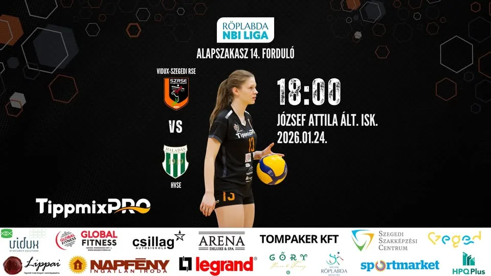 Women's NBI League Base Stage 14th round: Vidux-Szeged RSE - HVSE